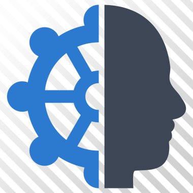Akıl vektör simgesi