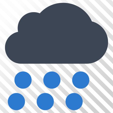 yağmur bulutu vektör simgesi