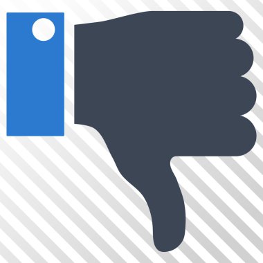 başparmak aşağı vektör simgesi