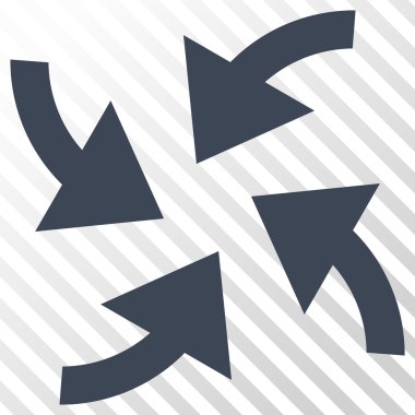 Siklon okları vektör simgesi