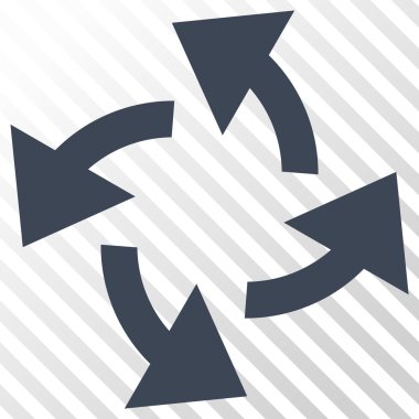 Santrifüj okları vektör simgesi