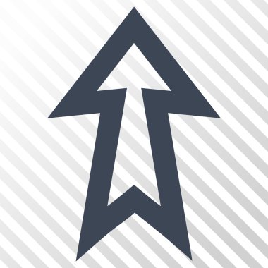 Yukarı Oklu Vektör Simgesi