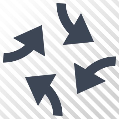 Oklar vektör simge girdap