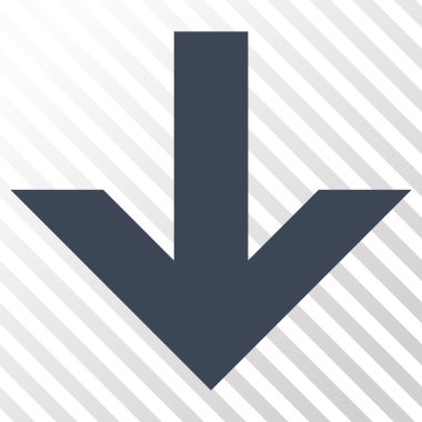 ok aşağı vektör simgesi