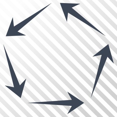 Dolaşım vektör simgesi