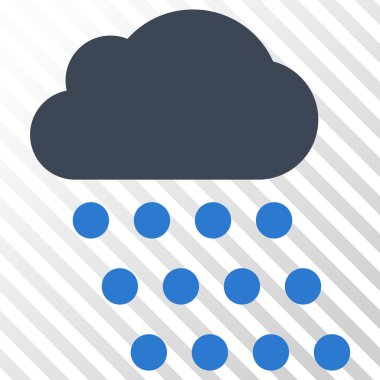 yağmur bulutu vektör simgesi