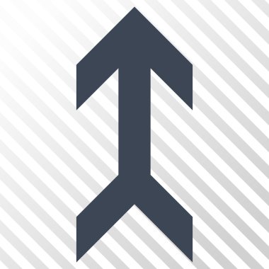 Yukarı Oklu Vektör Simgesi