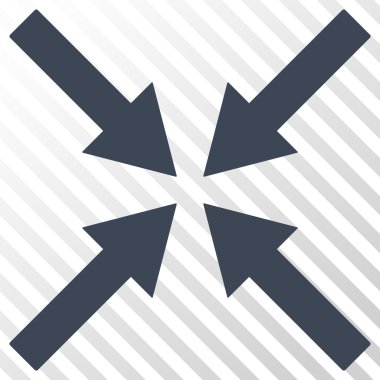 Merkezi okları vektör simgesi