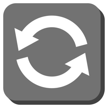 Yuvarlatılmış Kare vektör simge Yenile