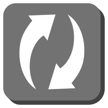 Yuvarlatılmış Kare vektör simge Yenile