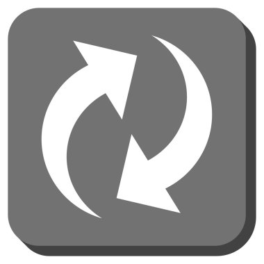 Yuvarlatılmış Kare vektör simge Yenile