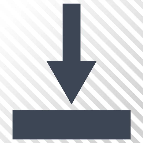 Déplacer l'icône vectorielle inférieure — Image vectorielle