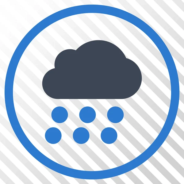 Pluie nuage vecteur icône — Image vectorielle