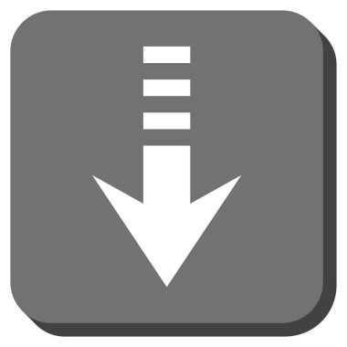 Yuvarlatılmış Kare vektör simgesi gönder