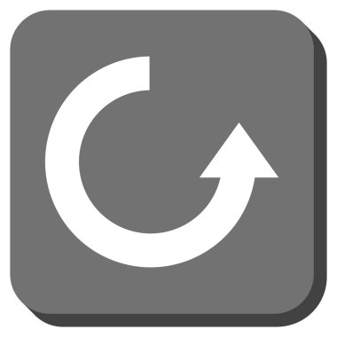 Yuvarlatılmış Kare vektör simge Döndür