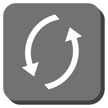 Yuvarlatılmış Kare vektör simge Yenile