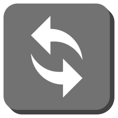 Yuvarlatılmış Kare vektör simge Yenile