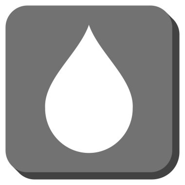 Yuvarlatılmış Kare vektör simge damla