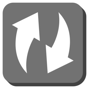 Yuvarlatılmış Kare vektör simge Yenile