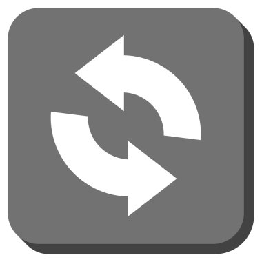 Yuvarlatılmış Kare vektör simge Yenile