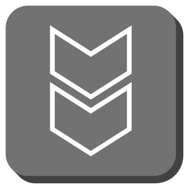 Yuvarlatılmış Kare vektör simgesi kaydır