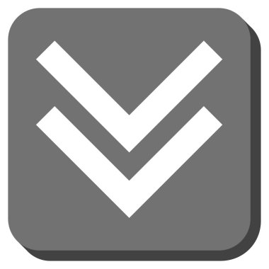 Yuvarlatılmış Kare vektör simgesi kaydır