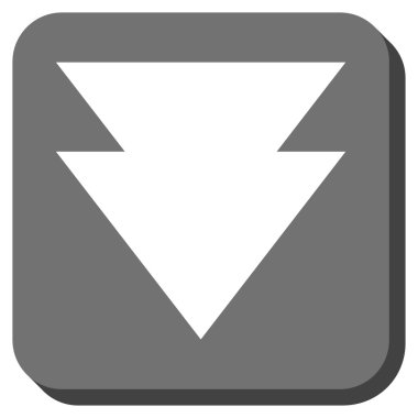 Yuvarlatılmış Kare vektör simgesi taşı