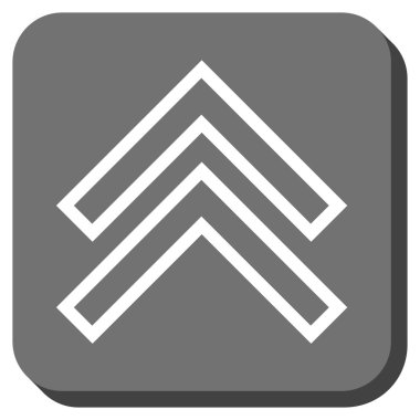 Yuvarlatılmış Kare vektör simge kayması