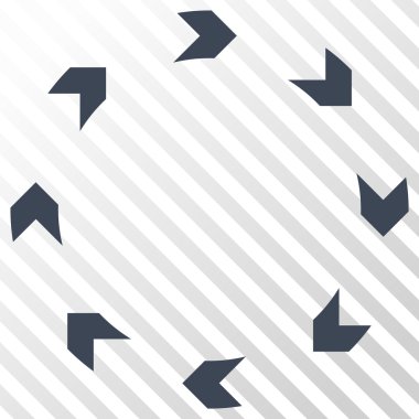 Dolaşım vektör simgesi