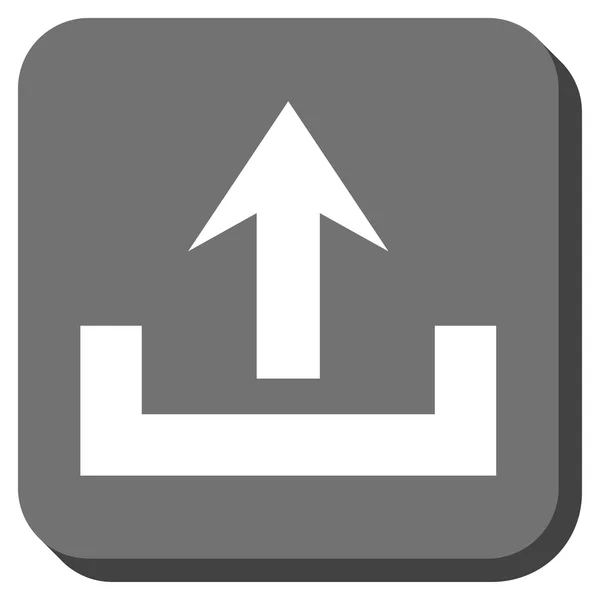 Carregar Rounded Square Vector Icon —  Vetores de Stock