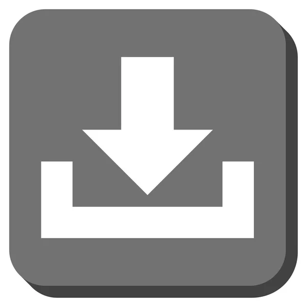 Downloads de arredondado ícone quadrado Vector —  Vetores de Stock
