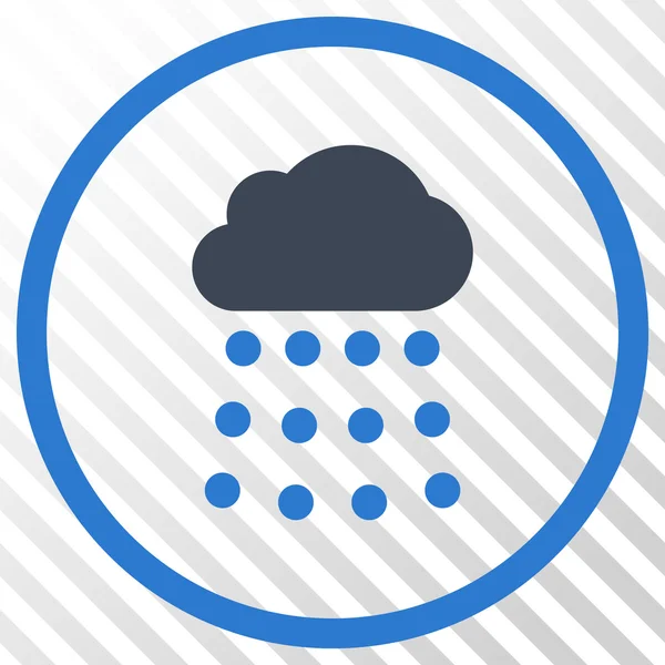 Pluie nuage vecteur icône — Image vectorielle