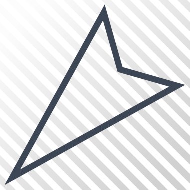 İşaretçi vektör simgesi yaptı