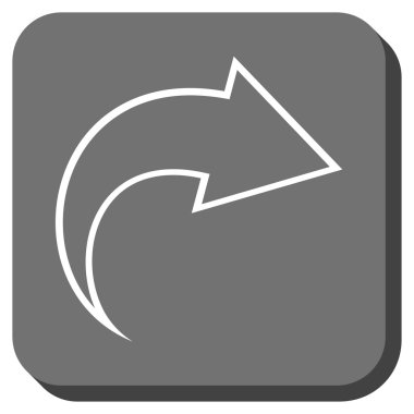 Yuvarlatılmış Kare vektör simge Yinele