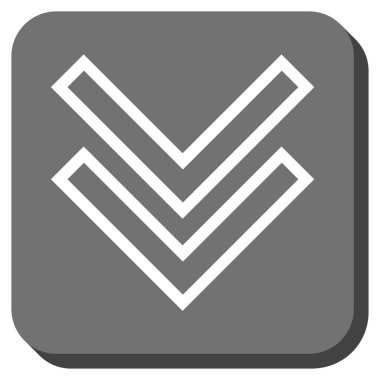 Yuvarlatılmış Kare vektör simgesi kaydır