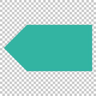 Yön sol vektör simgesi