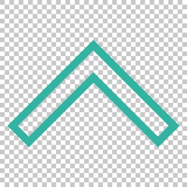 Vektör simge yukarı ok ucu