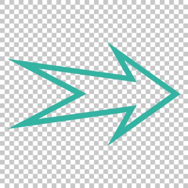 ok sağ vektör simgesi