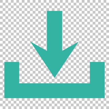 Yüklemeler vektör simgesi