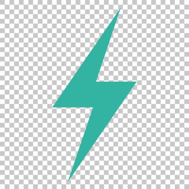 Elektrik vektör simgesi