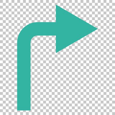 Doğru vektör simge açmak