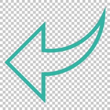 Vektör simgesi geri al