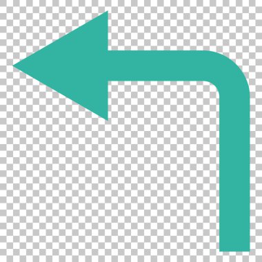 Sol vektör simge açmak