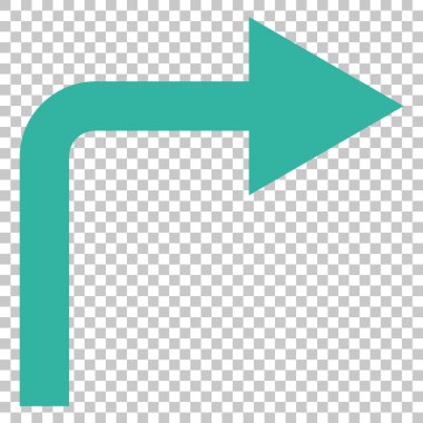 Doğru vektör simge açmak