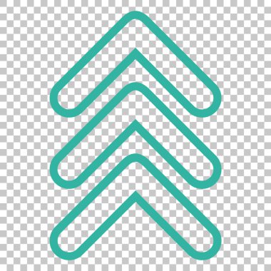 Vektör simge kadar üçlü işaretçi