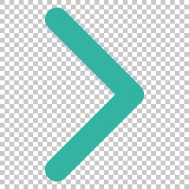 Yöne doğru vektör simgesi