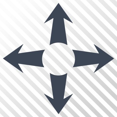 Oklar vektör simgesini genişletin