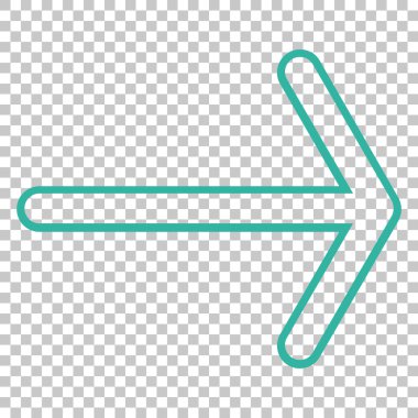 ok sağ vektör simgesi