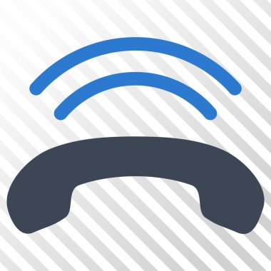 Telefon zil vektör simgesi