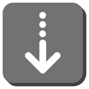 Yuvarlatılmış Kare vektör simgesi gönder